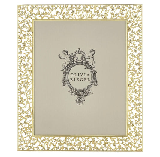 Olivia Riegel Gold Isadora 8" x 10" Photo Frame