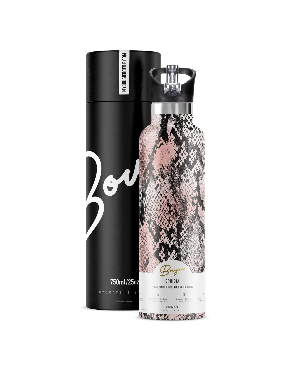 Ophidia | Snake Skin 25 oz Insulated Water Bottle