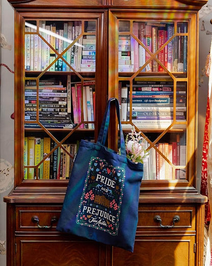 Pride and Prejudice Puffin Tote Bag