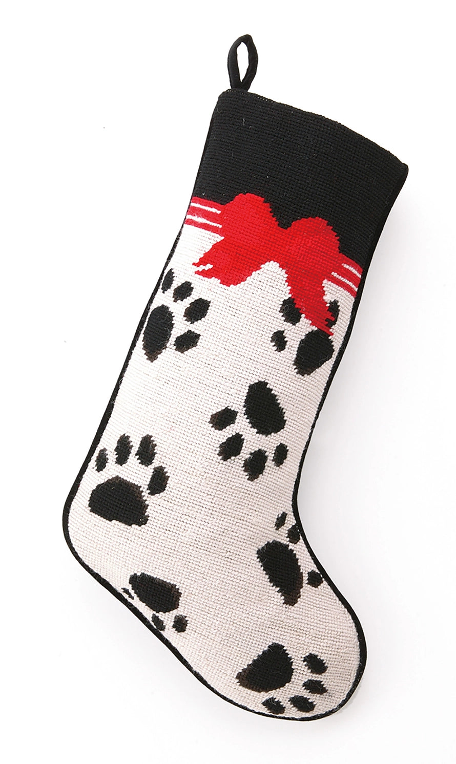 Paws Needlepoint Stocking