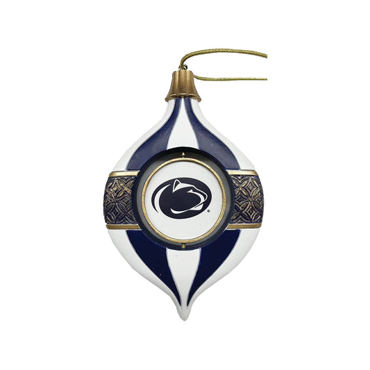 Penn State 5.5" Spinning Bulb Holiday Ornament