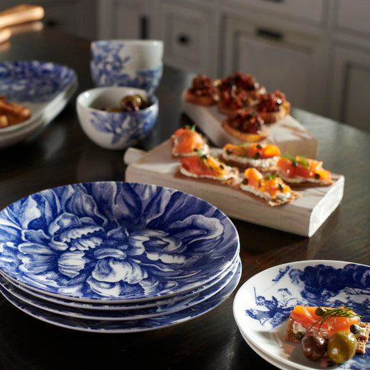 Peony Coupe Salad Plates