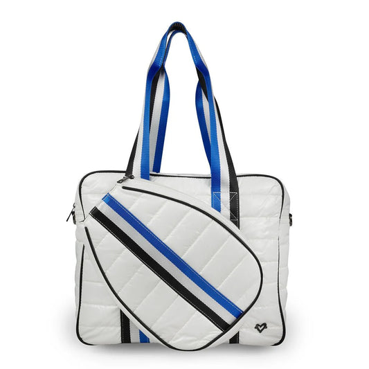 Pickleball Puffer Sport Bag - White