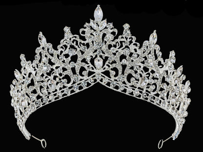 Regal Crystal Bridal Tiara Crown - NY Gift Boutique