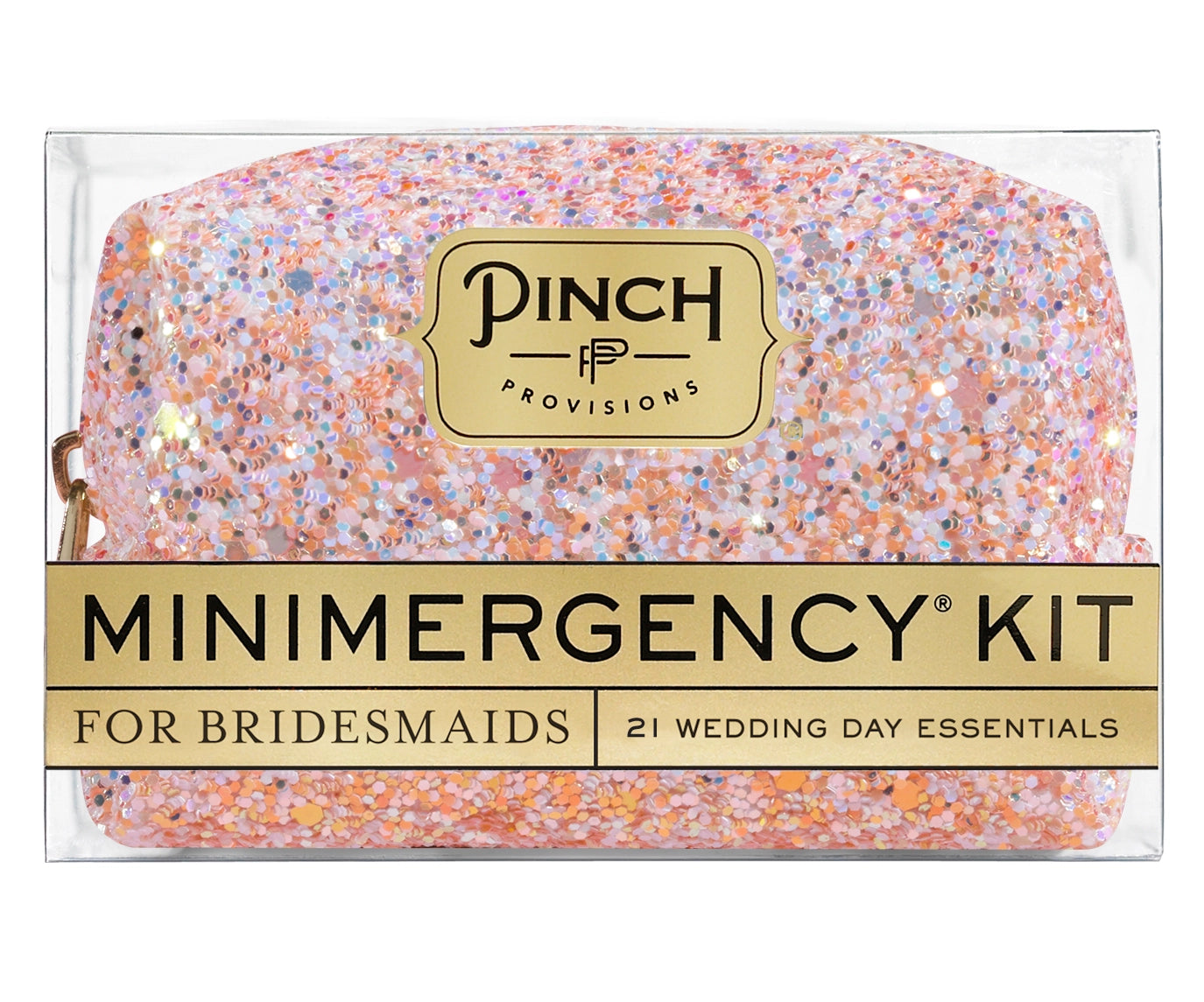 Glitter Minimergency Kit For Bridesmaids Set of 4