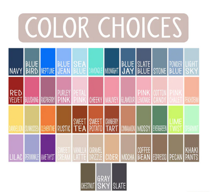 Personalized Baby Bib and Burp Cloth | 51 color choices