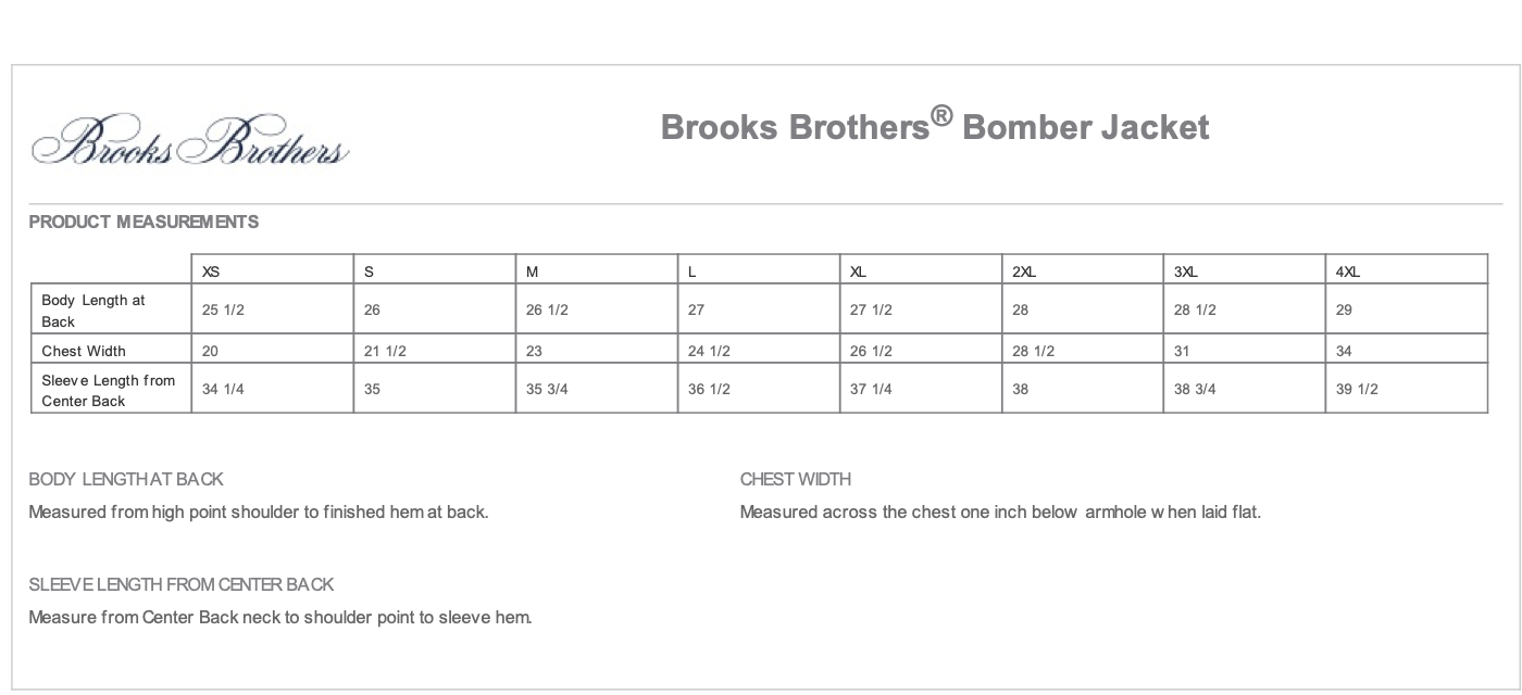 Brooks Brothers® Bomber Jacket