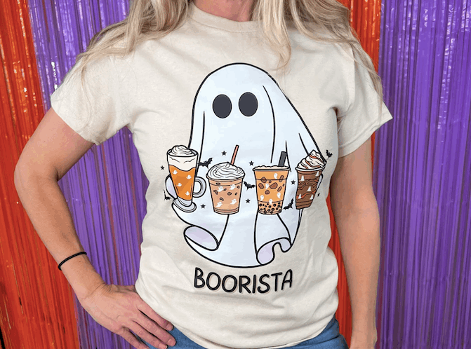 Boo-rista Halloween Shirts - T-Shirts & Sweatshirts 