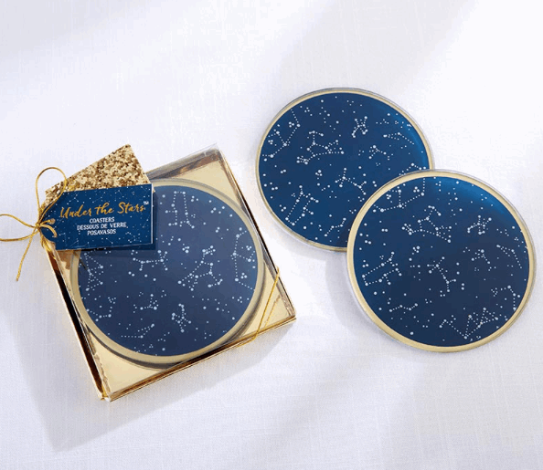 Under The Stars Glass Coasters (SET OF 2)