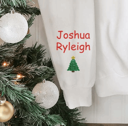 Personalized Family Claus Christmas Sweatshirt