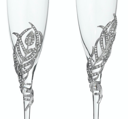 Olivia Riegel Silver Mora Flute Set of 2