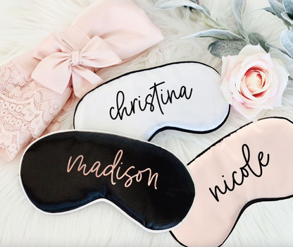 Personalized Name Eye Mask