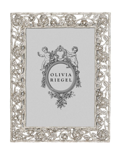Silver Ella Rose 5" x 7" Frame