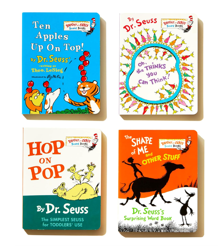 Dr. Seuss- The Little Blue Boxed Set of 4 Board Books