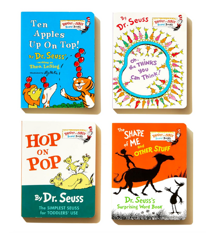 Dr. Seuss- The Little Blue Boxed Set of 4 Board Books
