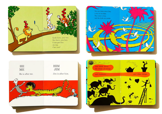 Dr. Seuss- The Little Blue Boxed Set of 4 Board Books