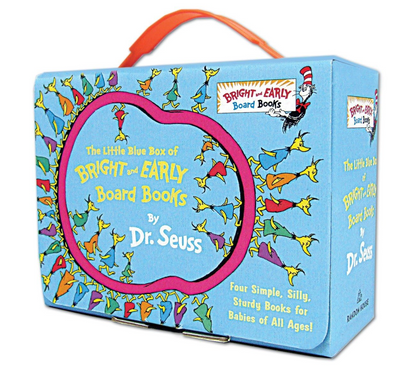 Dr. Seuss- The Little Blue Boxed Set of 4 Board Books