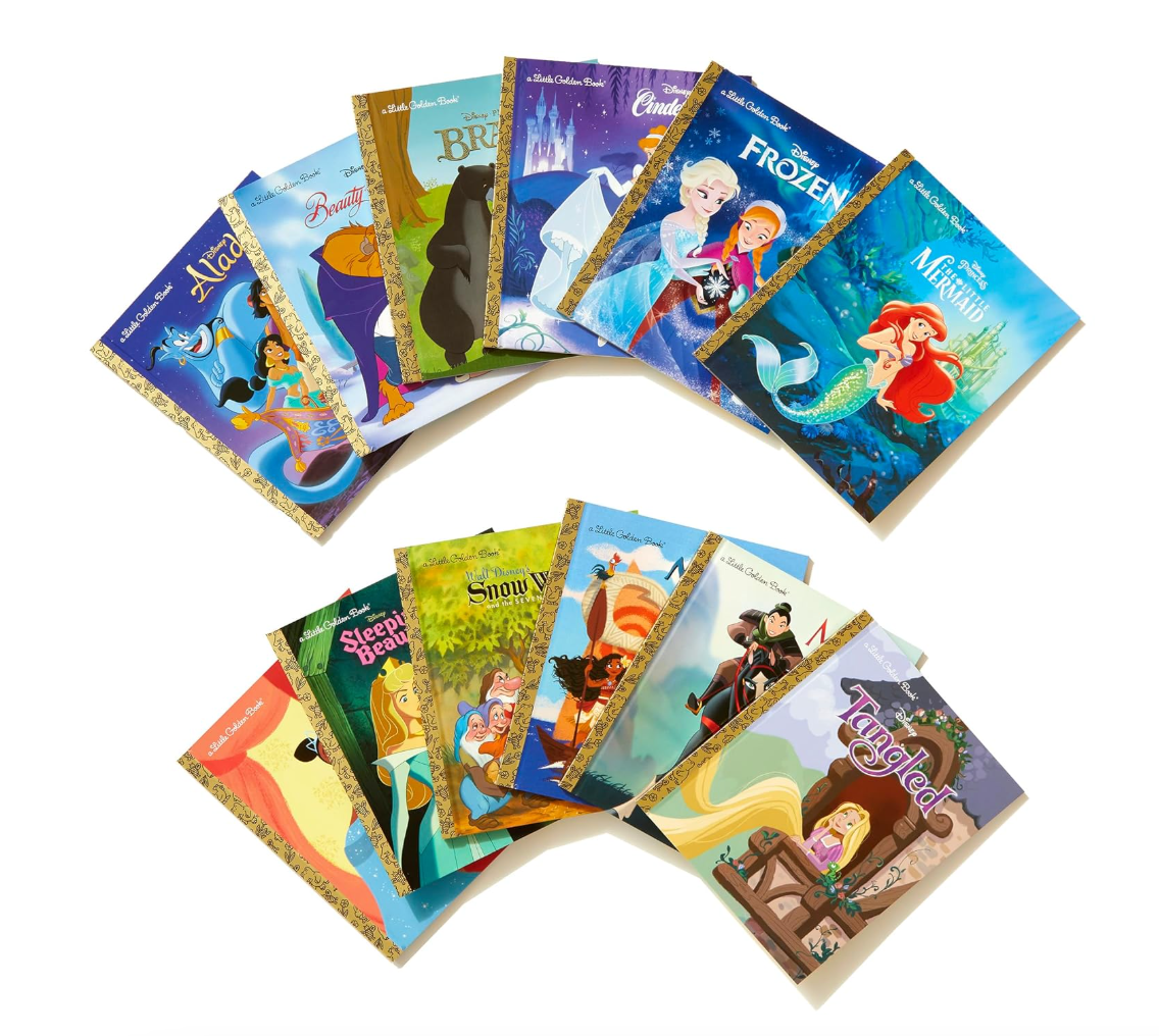 Ultimate Princess Boxed Set of 12 Little Golden Books (Disney Princess)