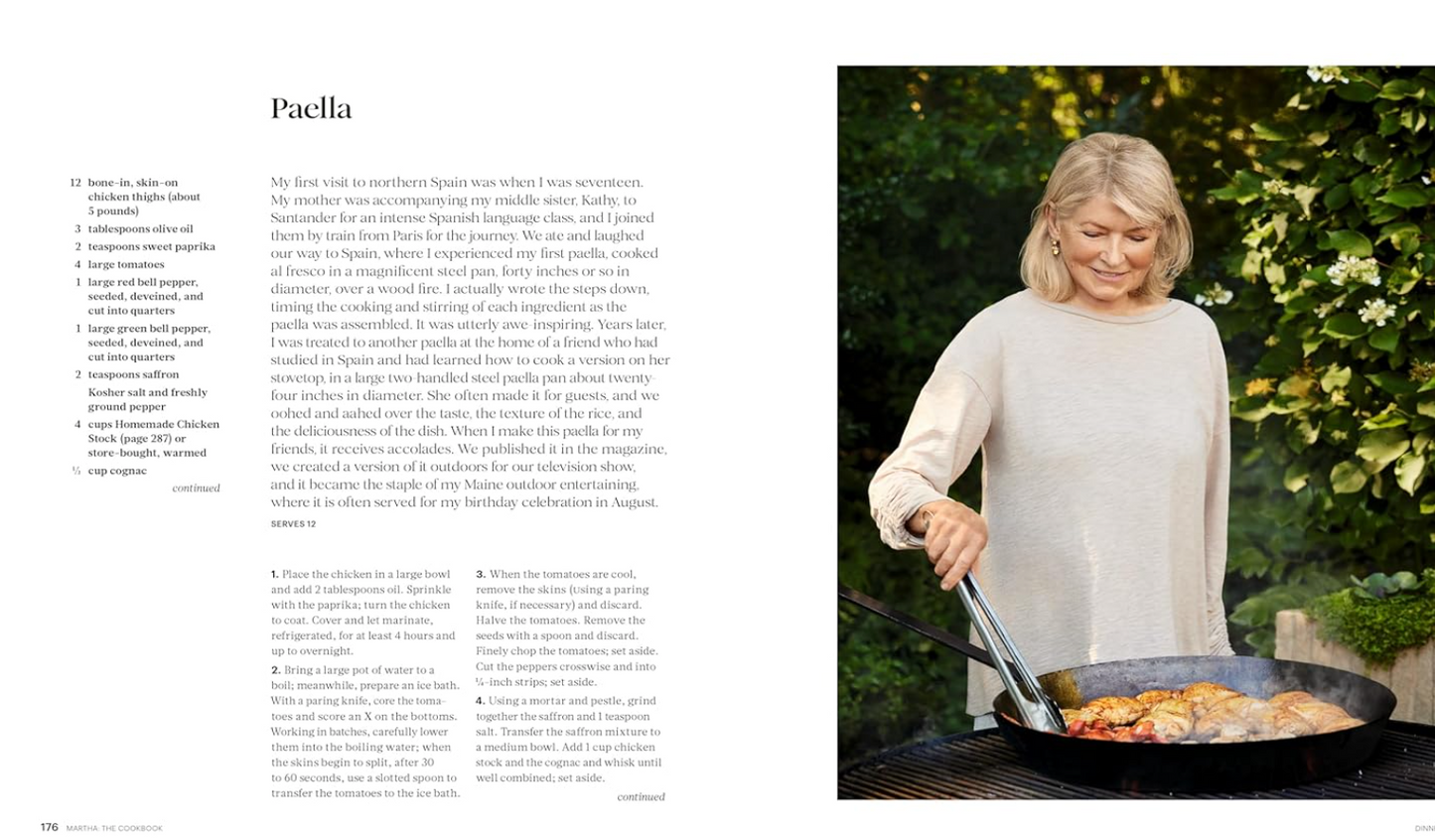 Martha: The Cookbook: 100 Favorite Recipes - Martha Stewart
