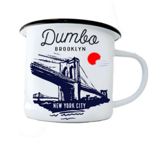 Dumbo Brooklyn Bridge Sketch Camp Mug
