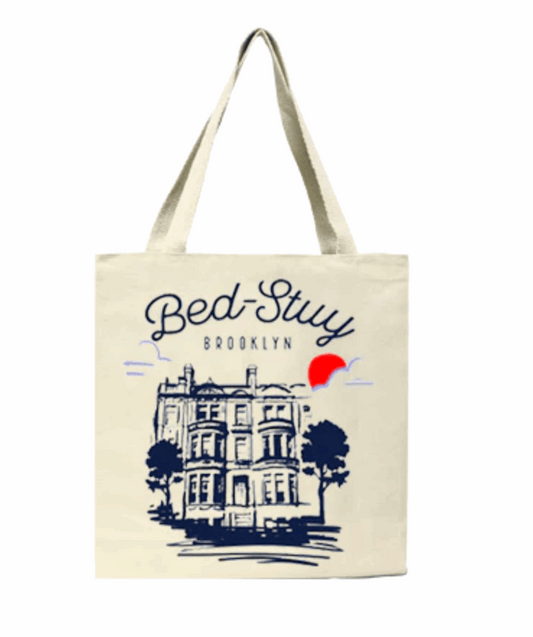 Bed-Stuy Brooklyn Sketch Tote Bag