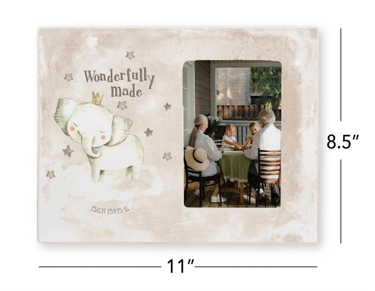 Wonderfully Made Baby Picture Frame - NY Gift Boutique