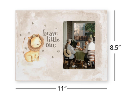 Faith Lion Baby Picture Frame - NY Gift Boutique