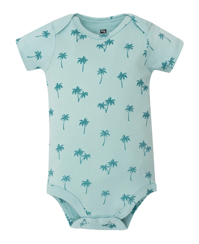 Hudson Baby Cotton Bodysuits 5-Pack, Cutest Beach Dude - NY Gift Boutique