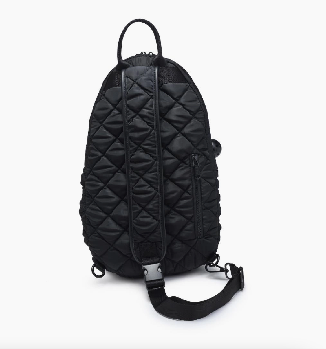 Match Point - Quilted Puffer Pickleball & Paddle Tennis Sling Backpack - NY Gift Boutique