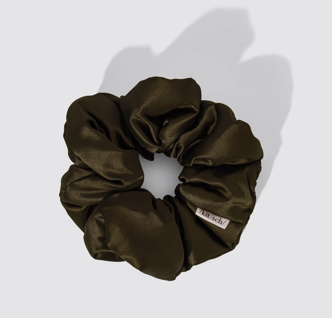 Pillow Scrunchies® in Satin 4pc - Black - NY Gift Boutique