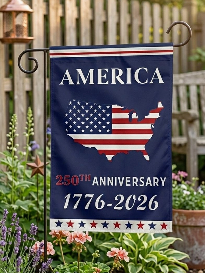 America 250 Garden Flag 1776–2026 - NY Gift Boutique