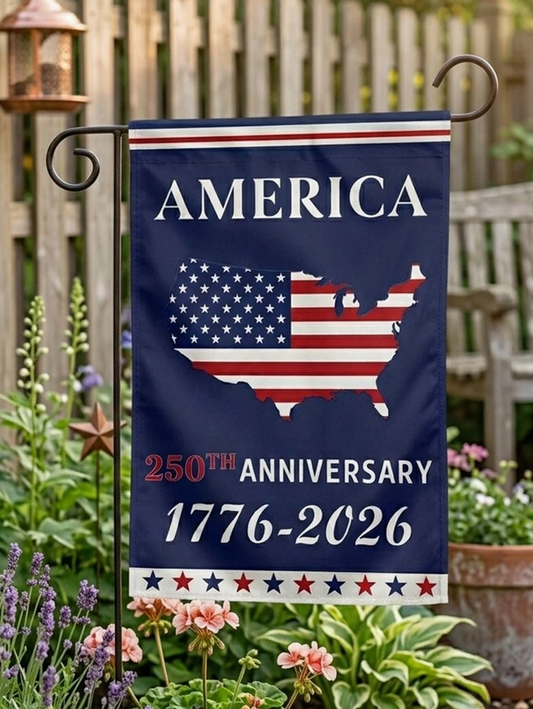 America 250 Garden Flag 1776–2026 - NY Gift Boutique