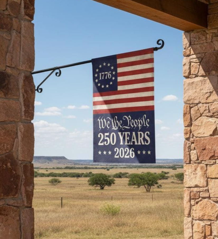 We The People 250 Garden Flag - NY Gift Boutique