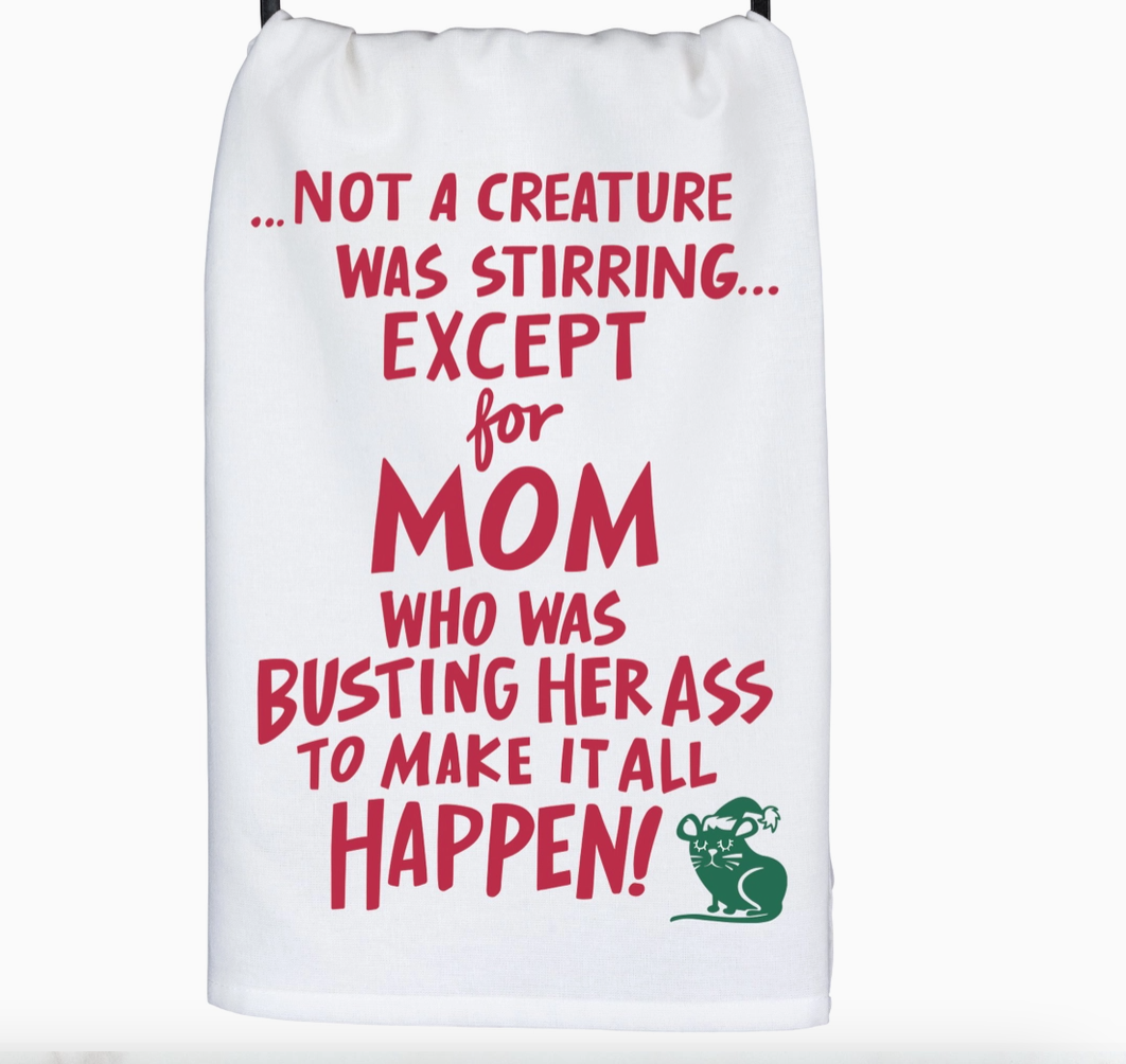 Except For Mom Kitchen Towel - NY Gift Boutique
