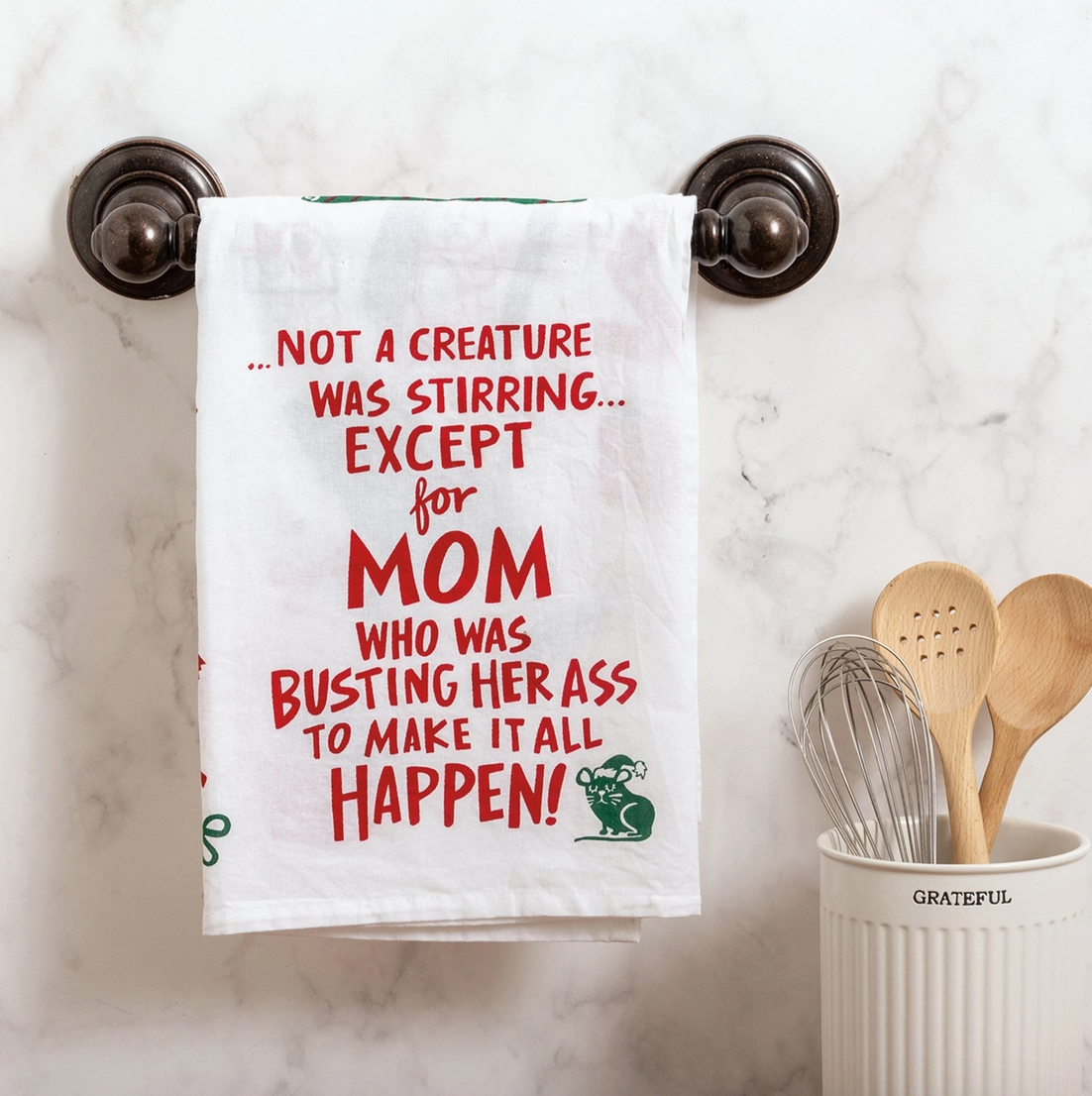 Except For Mom Kitchen Towel - NY Gift Boutique