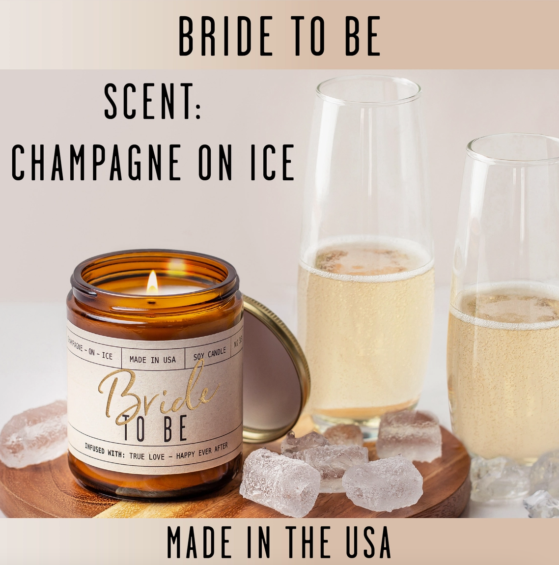 Bride To Be 9 oz Soy Candle