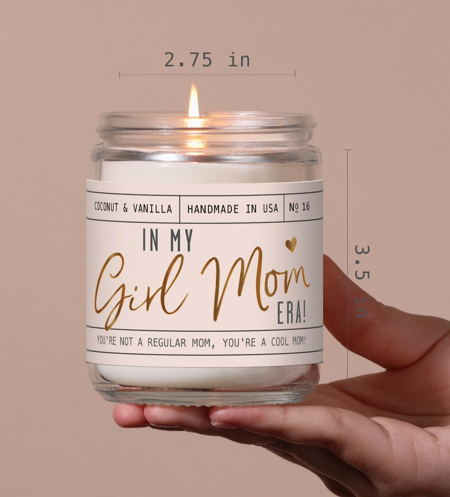 Girl Mom 9 oz Soy Candle