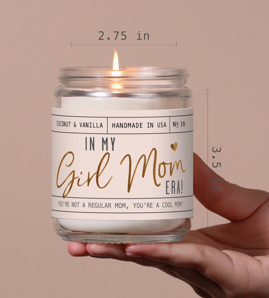 Girl Mom 9 oz Soy Candle