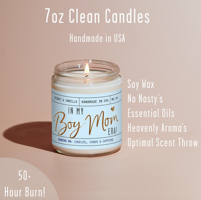 Boy Mom - 9 oz Soy Candle
