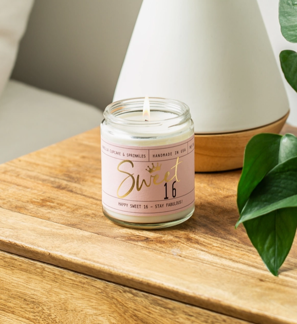 Sweet 16 9 oz Soy Candle