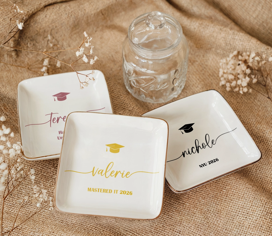 Custom Graduation Ring Dish