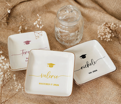 Custom Graduation Ring Dish