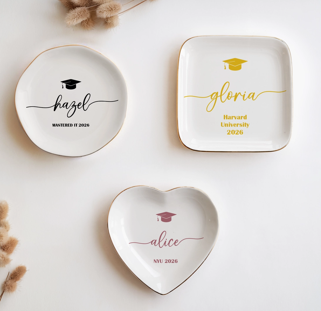 Custom Graduation Ring Dish
