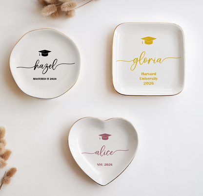 Custom Graduation Ring Dish