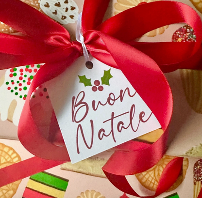 Italian Cookies Gift Wrap - 20" in x 29" in