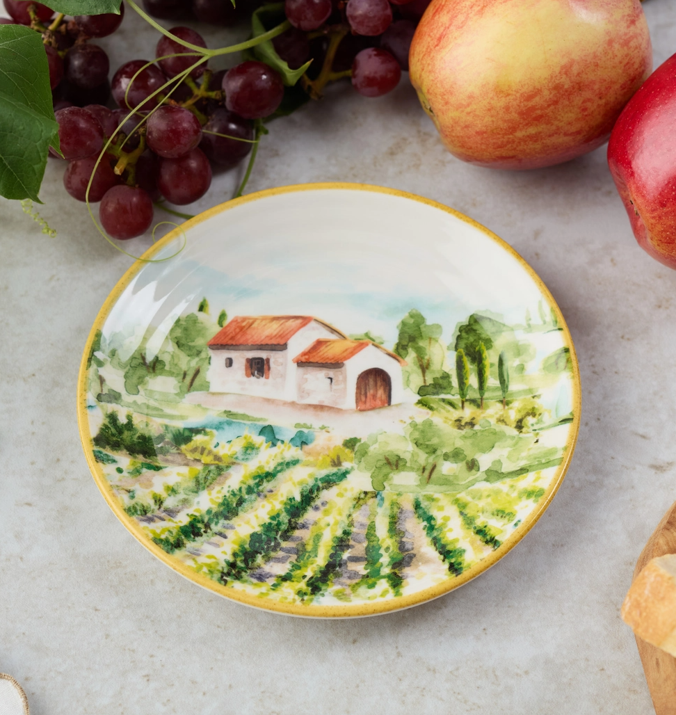 Tuscany Canape Plates 6in Set of 4