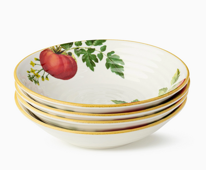 Pomodoro Pasta Bowls 9.25in X 2.25in Set of 4