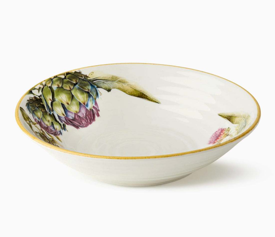 Verdura Pasta Bowl 9.25in X 2.25in Set of 4