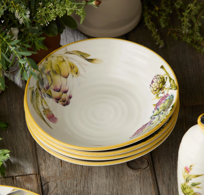 Verdura Pasta Bowl 9.25in X 2.25in Set of 4
