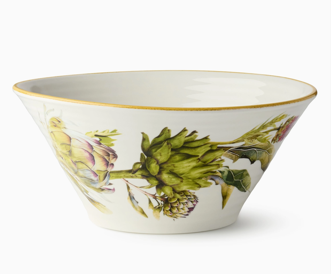 Verdura Deep Bowl 11in X 5in - Carciofi